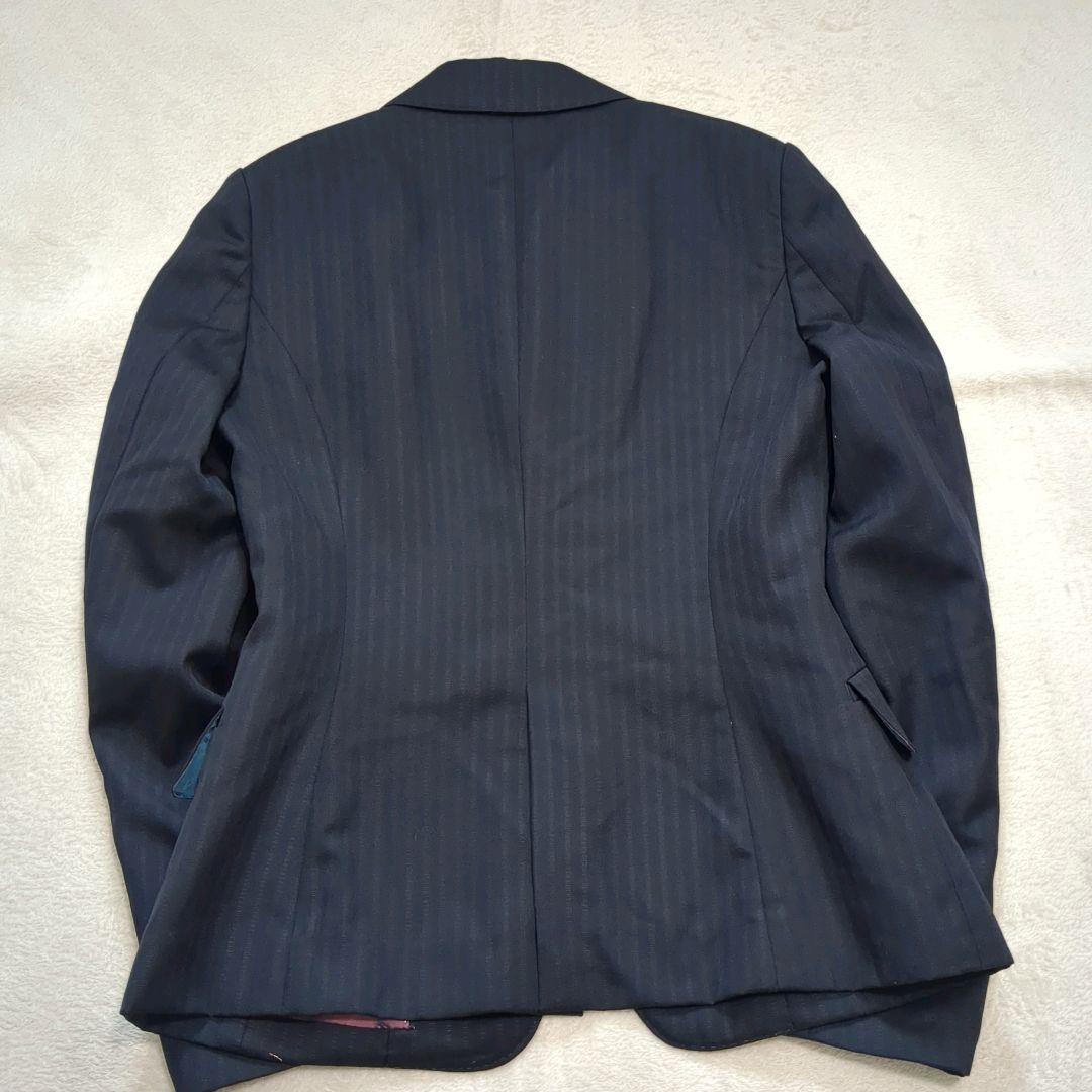 美品 ユナイテッドアローズ シルク混 パンツスーツ セットアップ レッド裏地