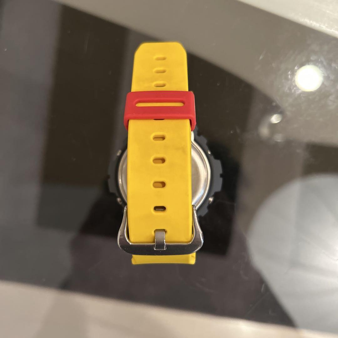 CASIO G-SHOCK デジタル腕時計 イエロー/ブラック　DW-6900Y