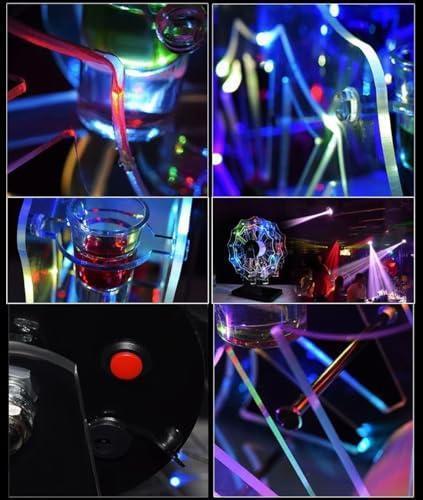 テキーラ観覧車 LED 12カップ 自動カラーチェンジ 誕生日 BAR