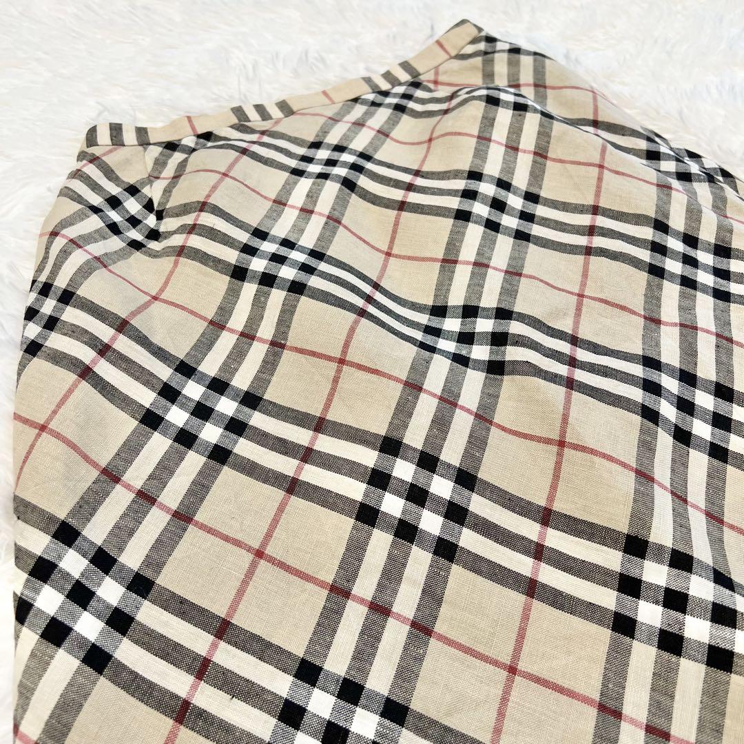 BURBERRY LONDON(バーバリーロンドン) チェック柄ウールラップ