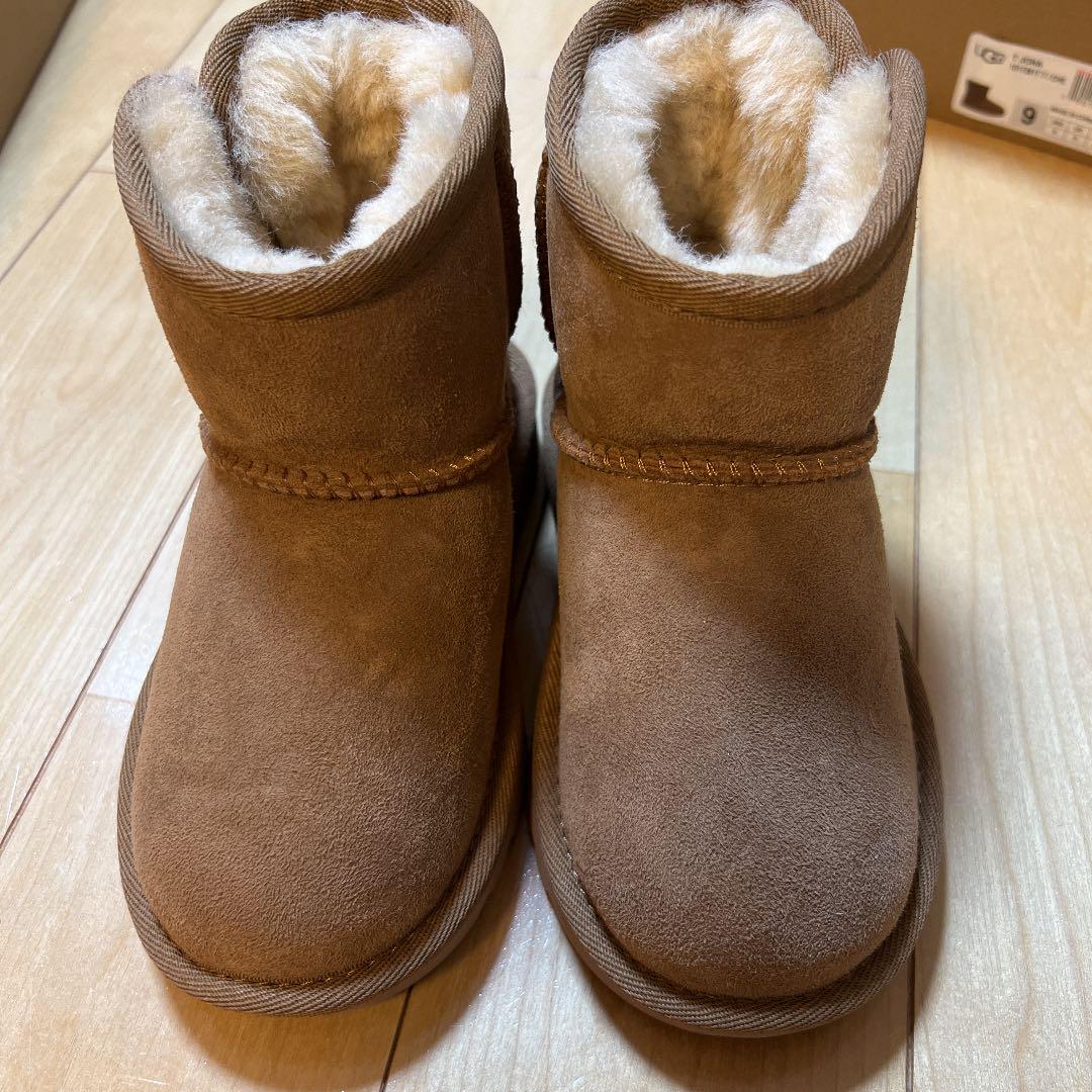 UGG アグ ムートンブーツ　20cm キッズ　茶