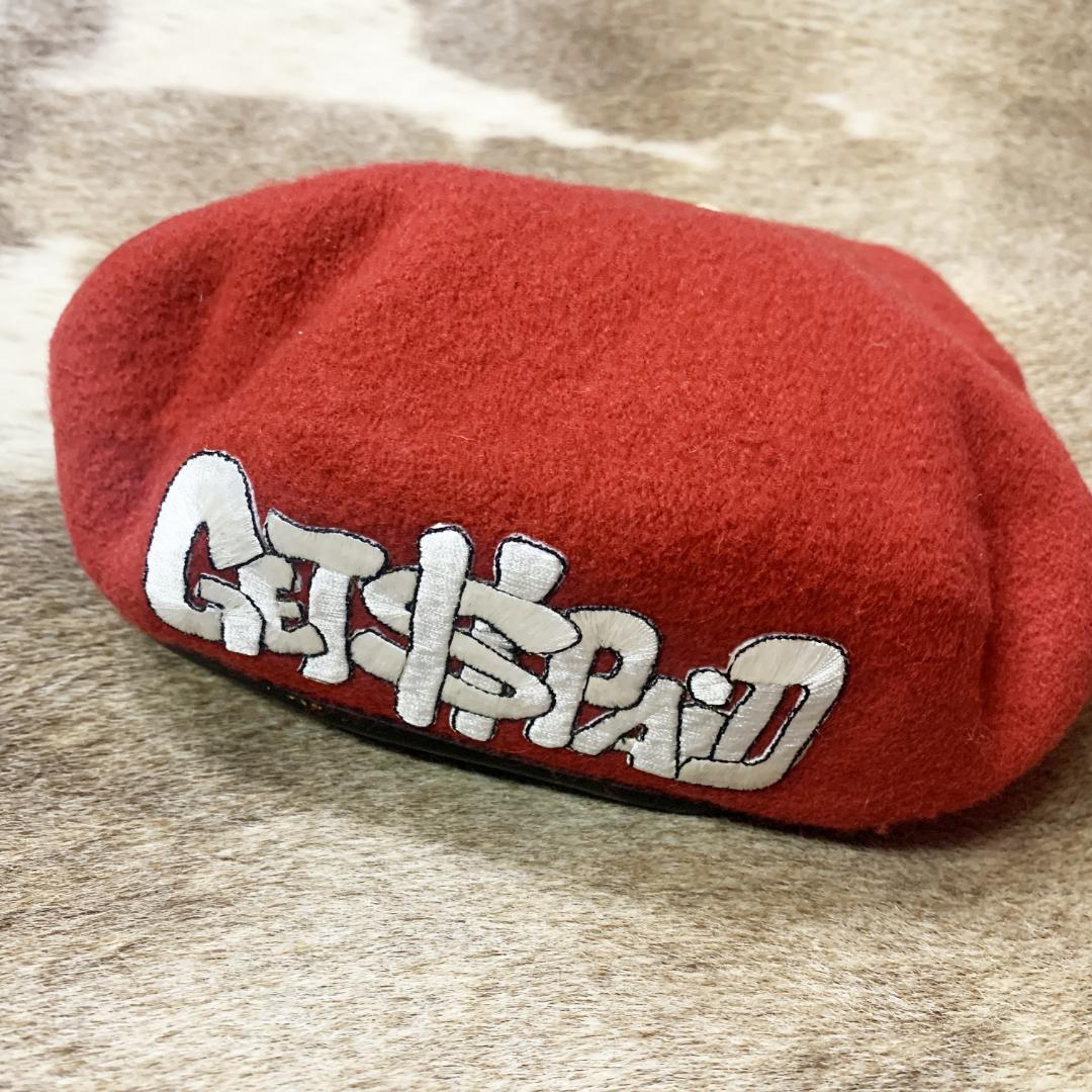 get paid punk ベレー帽
