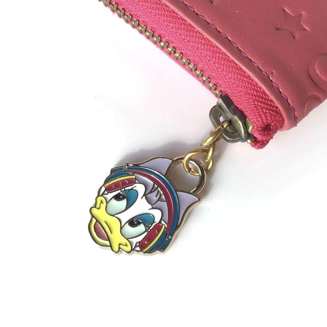 【新品】アナスイ✨ディズニー DISCO! L字財布✨デイジー ピンク 人気