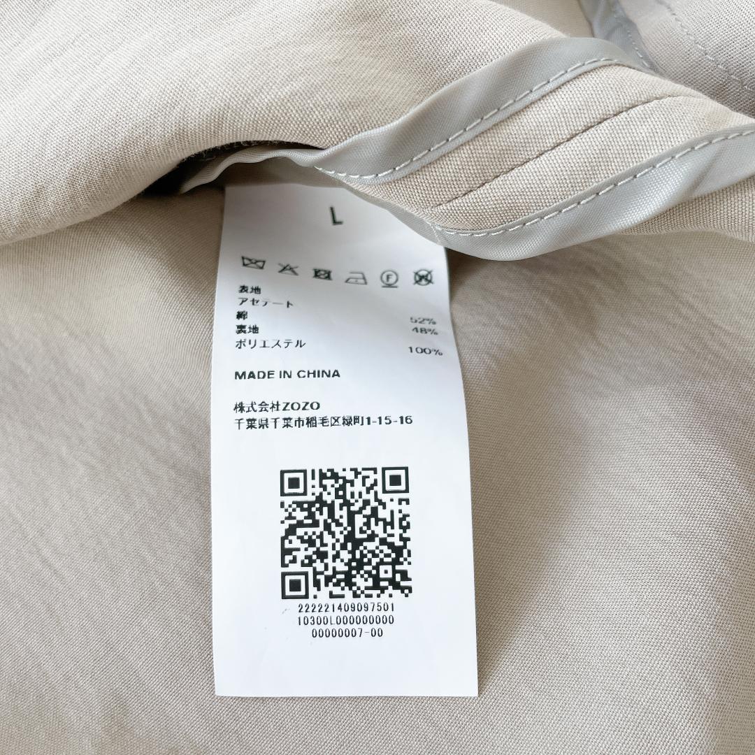 【美品】ENOF イナフ long court シンプル機能美 完売アイテム 【美品】ENOF イナフ long court シンプル機能美 完売アイテム