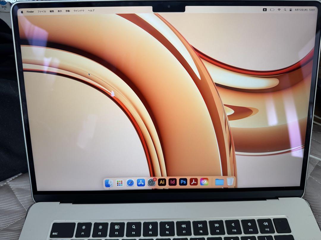 Mac Book Air 2024 M3 15インチ 8GB 512GB
