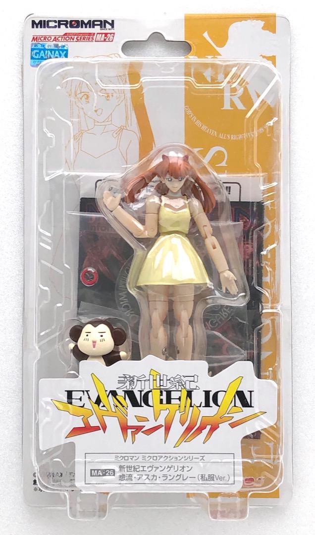 ミクロマン5体セット☆ 綾波レイ アスカ ☆未使用 未開封