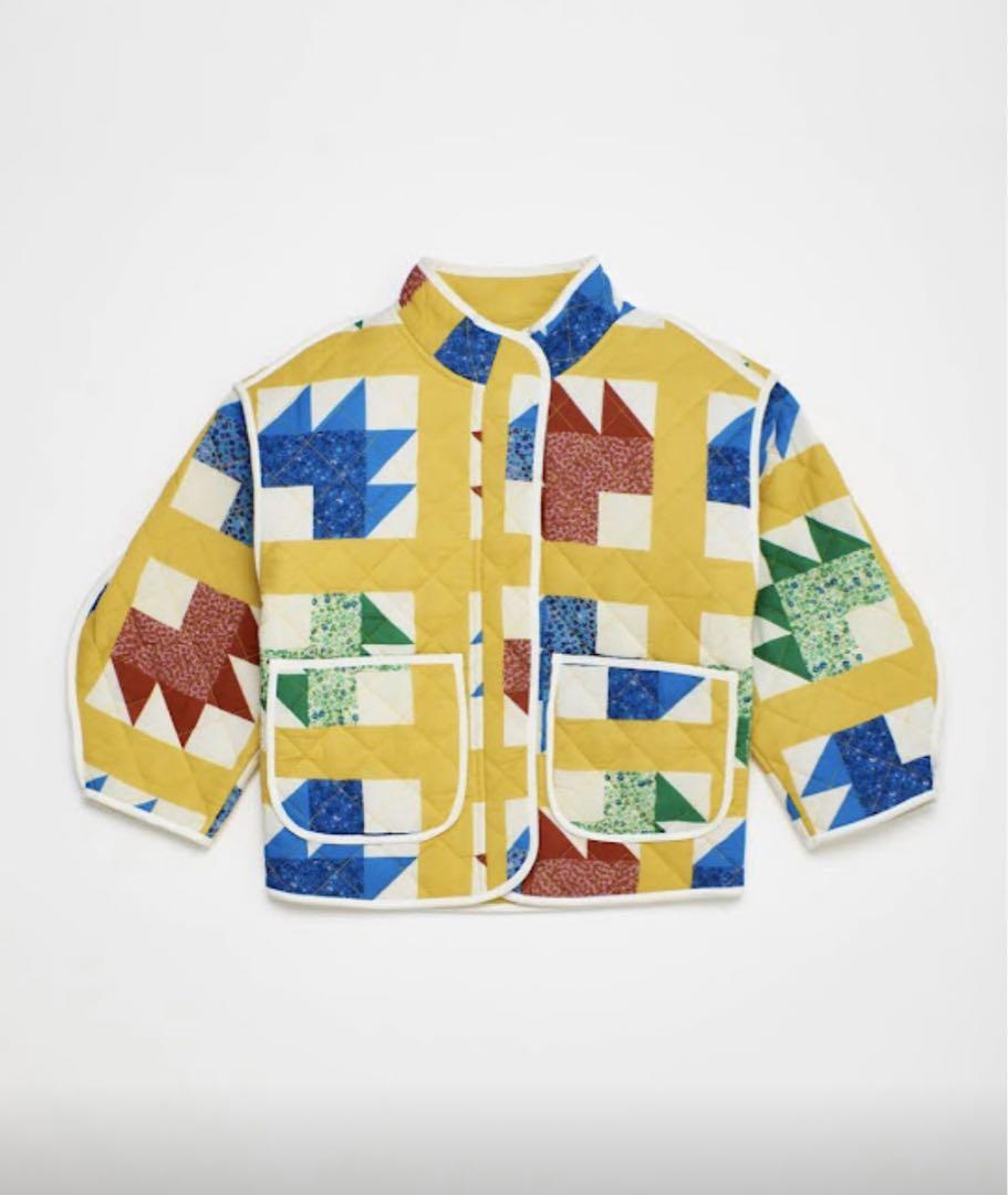 Maison Mangostan パッチワーク　ジャケット　4y Maison Mangostan パッチワーク ジャケット 4y ジャケット・ブルゾン