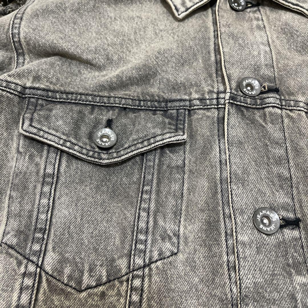 完売カラー JEANASIS クラッシュルーズGジャン デニムジャケット