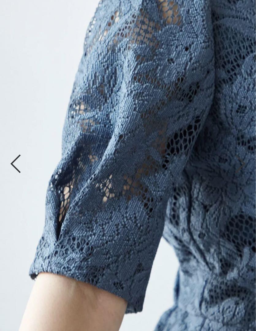 aimer anche ワンピース　ドレス　レース　ジャガードレス