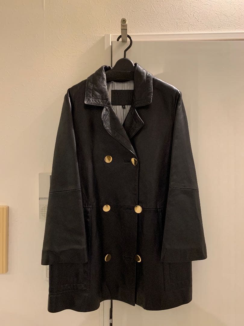 かわいい~!」 ATELIER ハーフコート paris BISON レザージャケット