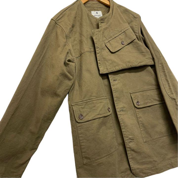 美品 アーミー クロース ミリタリー ジャケット qkvSJ-m67982469988 19AW snow peak 新品高品質