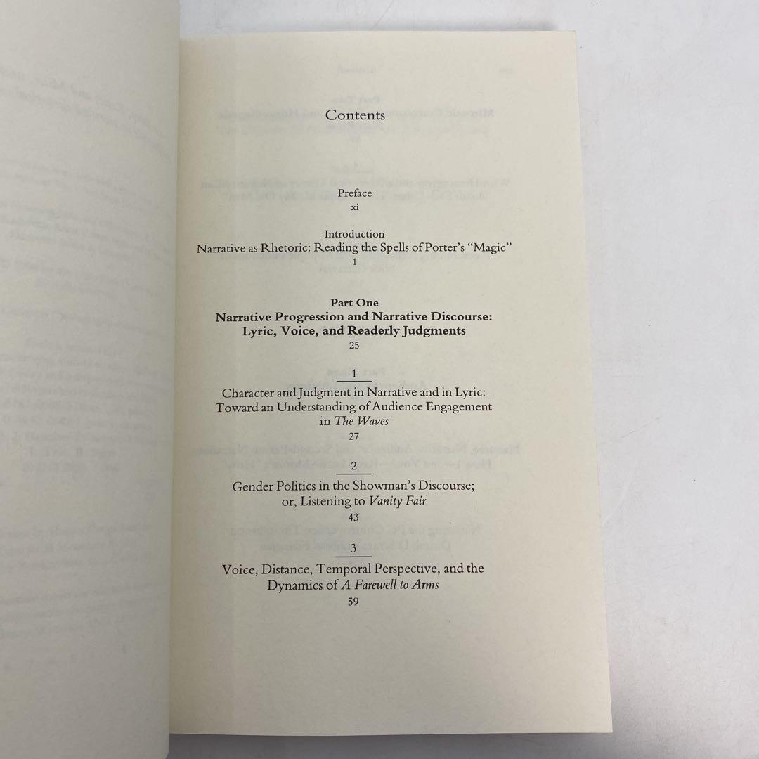 洋書 Narrative as Rhetoric by James Phelan