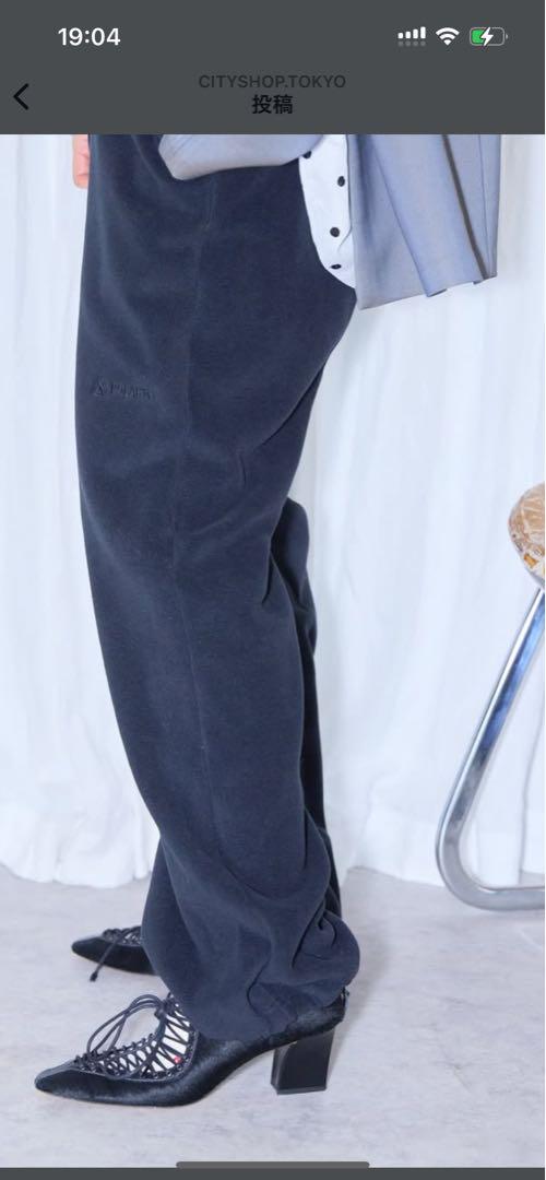 今季cityshopパンツ黒