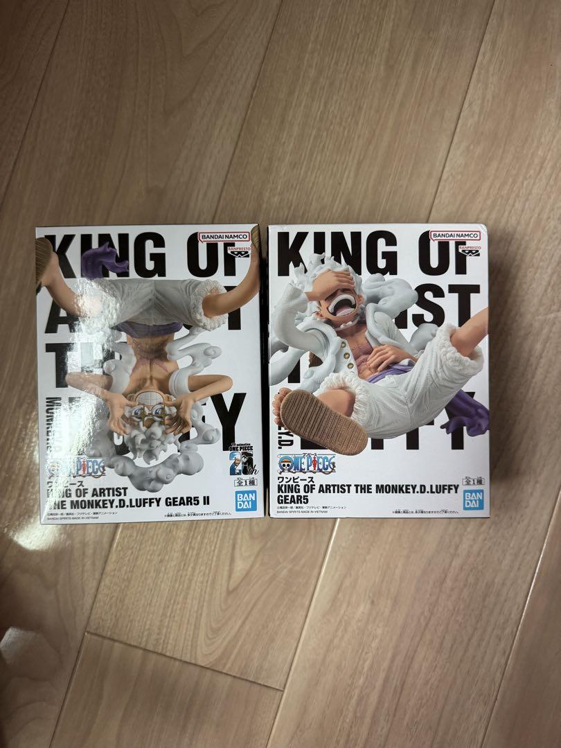 ワンピース ニカ　ルフィ フィギュア 2体セット