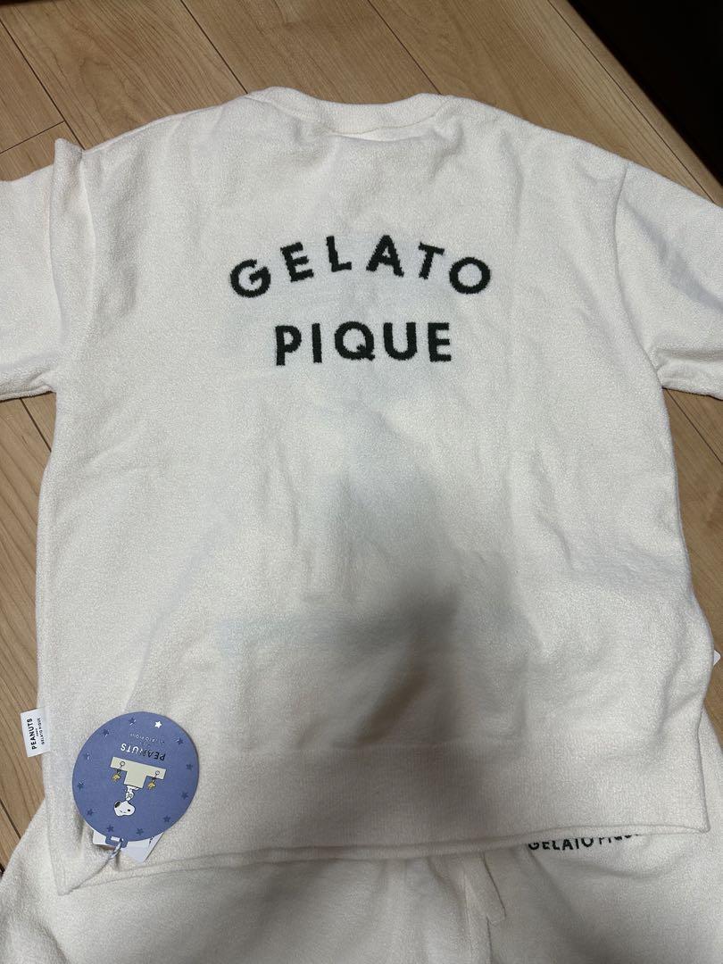 【新品未使用・タグ付き】GELATO PIQUE スヌーピー ルームウェアセット