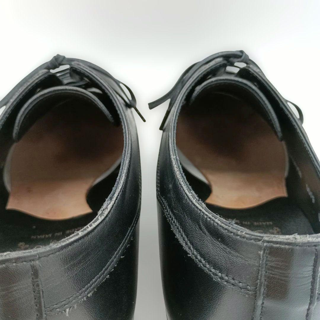極美品【SHETLAND FOX】 ブラック ドレスシューズ ビジネスシューズ 極美品【SHETLAND FOX】 ブラック ドレスシューズ ビジネスシューズ
