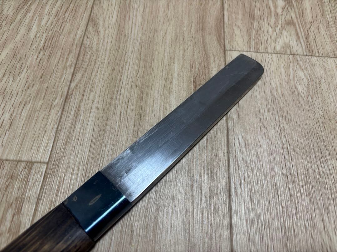 竹割包丁 160mmやや傷や汚れあり