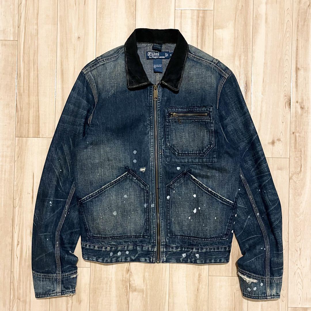 激レア！1990’s POLO RALPH LAUREN デニムワークジャケット