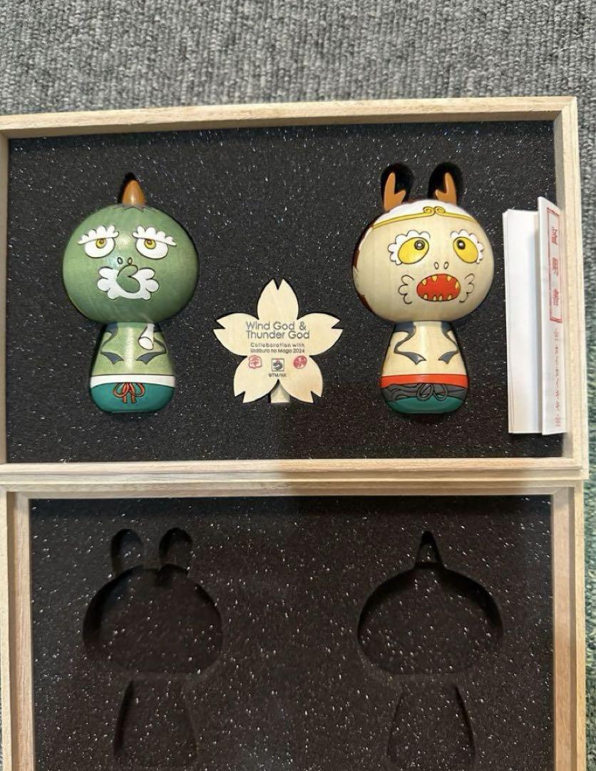 もののけ　京都　村上隆　こけし　風神雷神