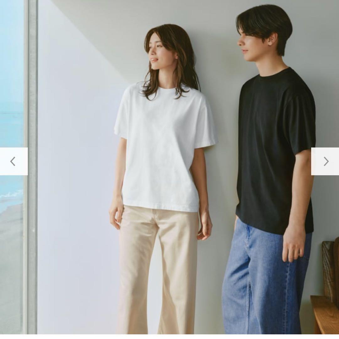 2枚ロンハーマン× ユニクロ Tシャツ L サイズ 白 ホワイト 新品