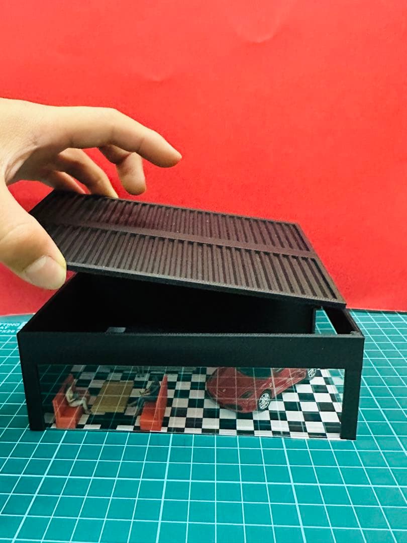 ミニチュア★1/64★ショールーム★フィギュアに★ミニカーに★ジオラマに