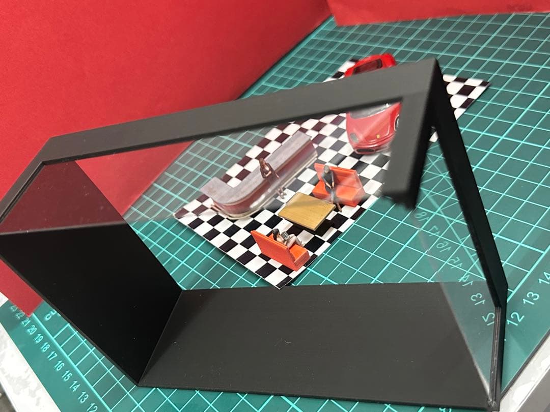 ミニチュア★1/64★ショールーム★フィギュアに★ミニカーに★ジオラマに