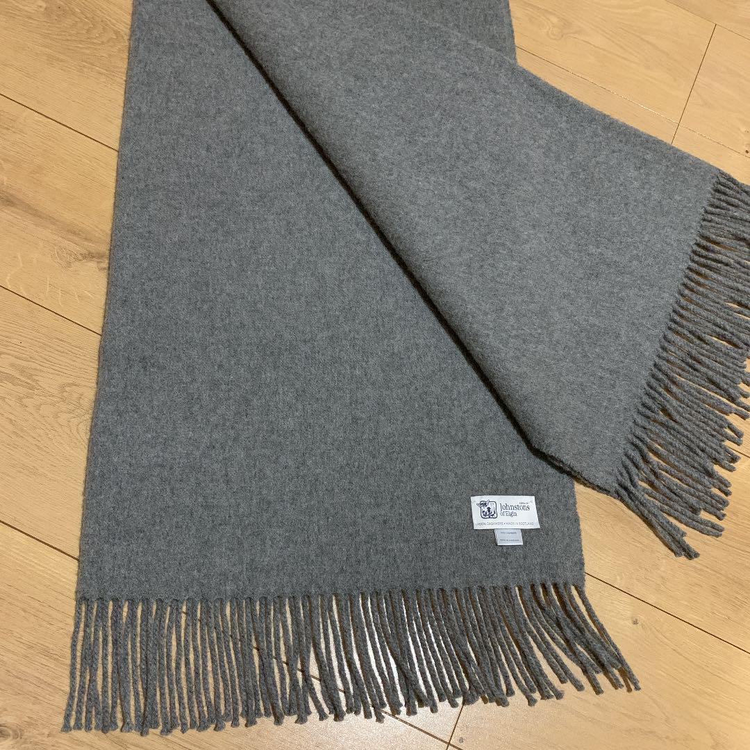 激レア ジョンストンズ カシミヤ ストール マフラー Johnstons