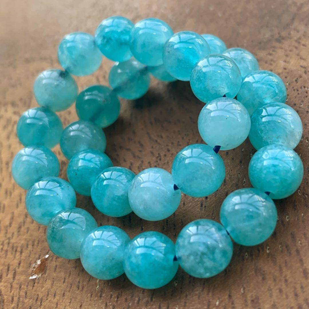 【受注生産品】 相談中❣️ストレス緩和♡ 行動力♡希望の石♡アマゾナイト アクセサリー