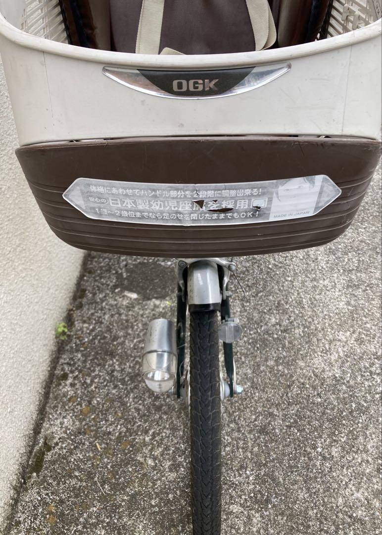 Delicia duo チャイルドシート付き自転車子乗せ前乗せ非電動