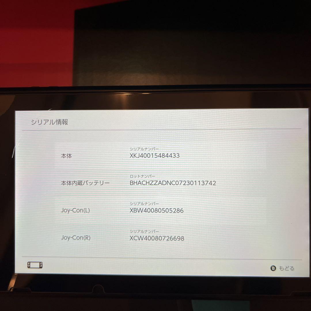 【メルカリ便発送】Nintendo Switch 本体　付属品