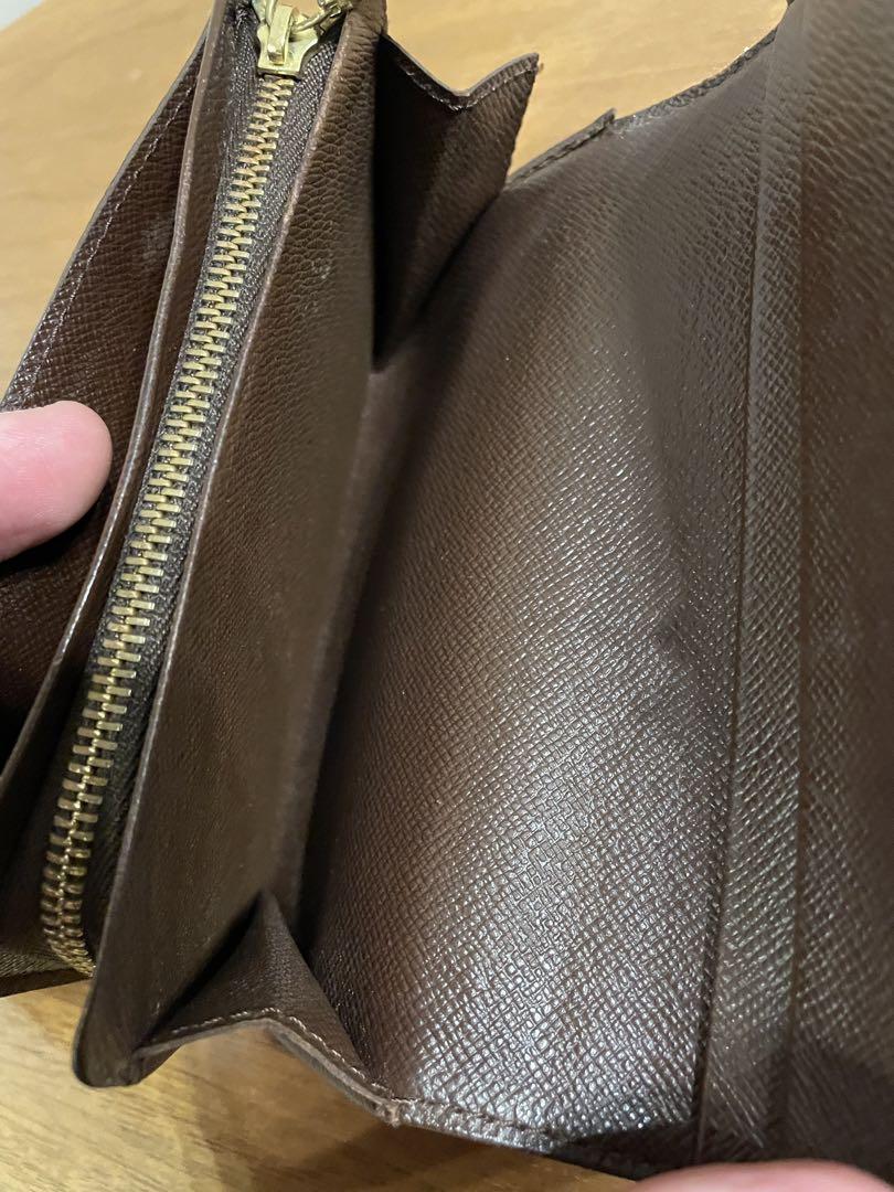 LOUIS  VUITTON ルイヴィトン  トレゾール　二つ折り財布 ダミエ