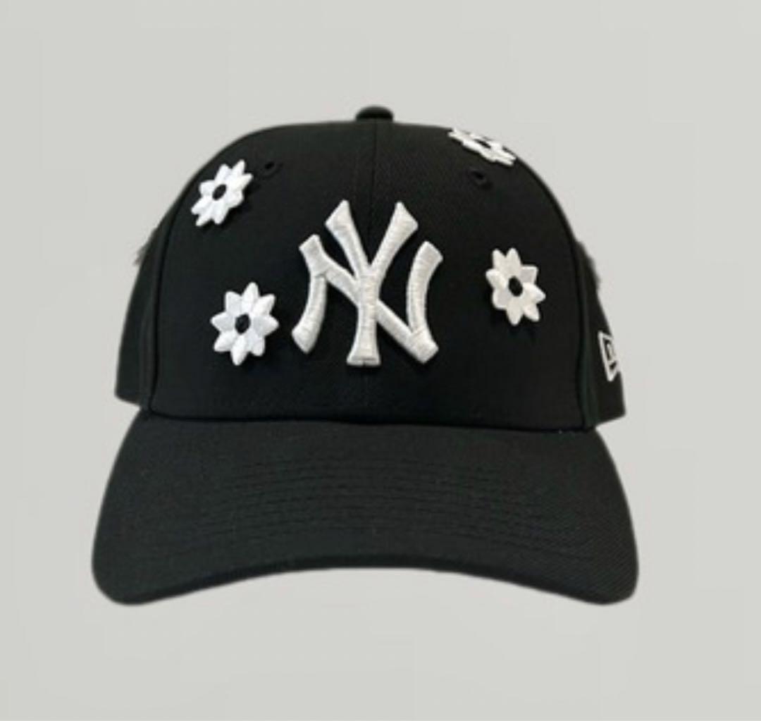 限定販売 nickgear 3D Flower Cap Black navy | iozanin.com.br