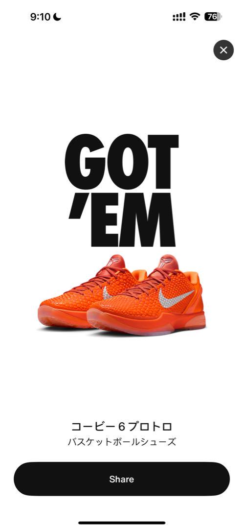 Nike Kobe 6 Protro \