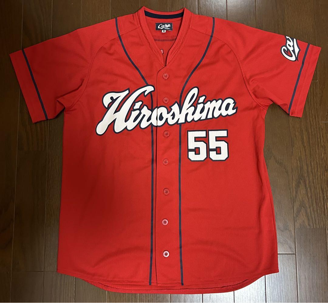 広島東洋カープ 55 エルドレッド レプリカユニフォーム Mサイズ