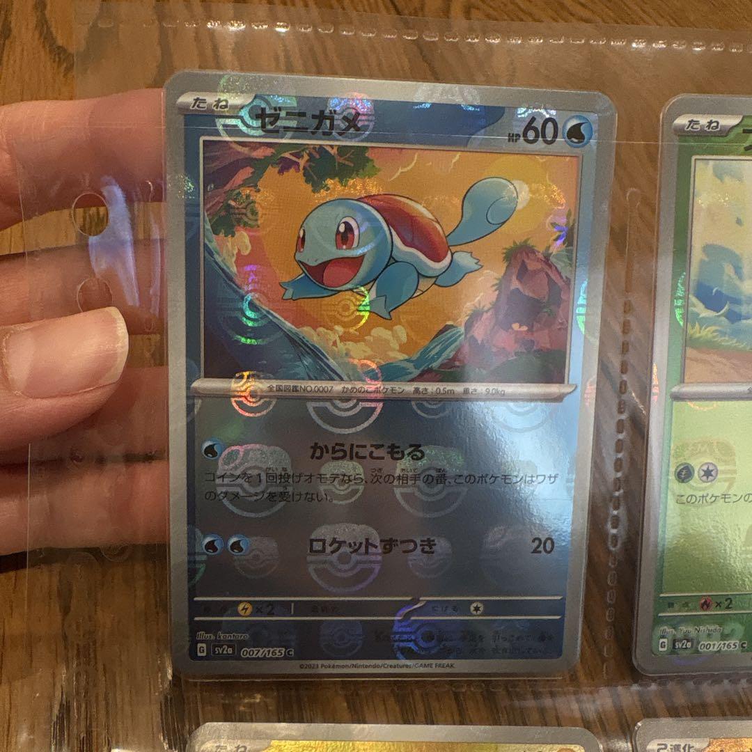 ポケモン151 マスボ　ゼニガメ