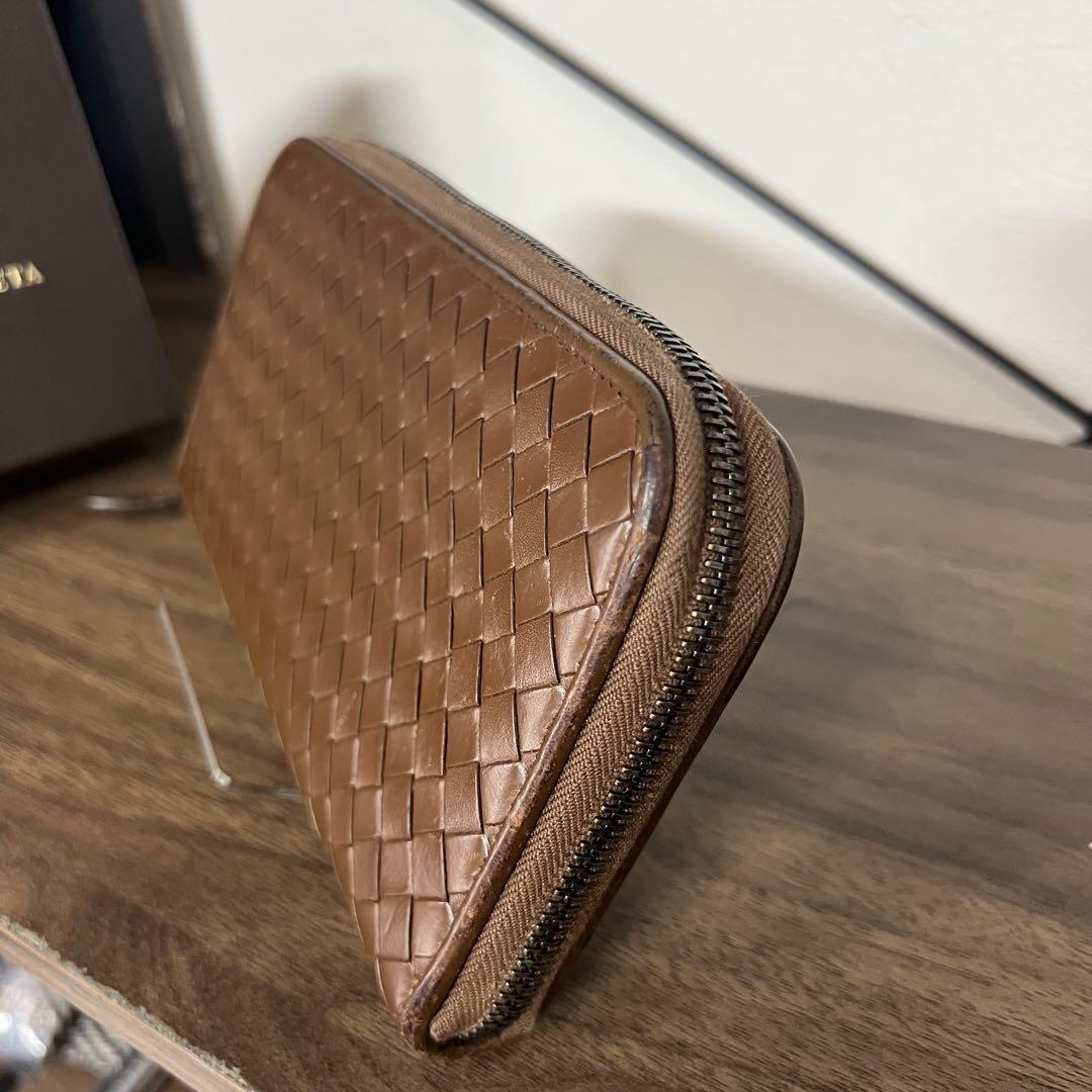 Bottega Veneta ブラウンレザー長財布 BOTTEGA VENETA ブラウンレザー長財布 - メルカリ