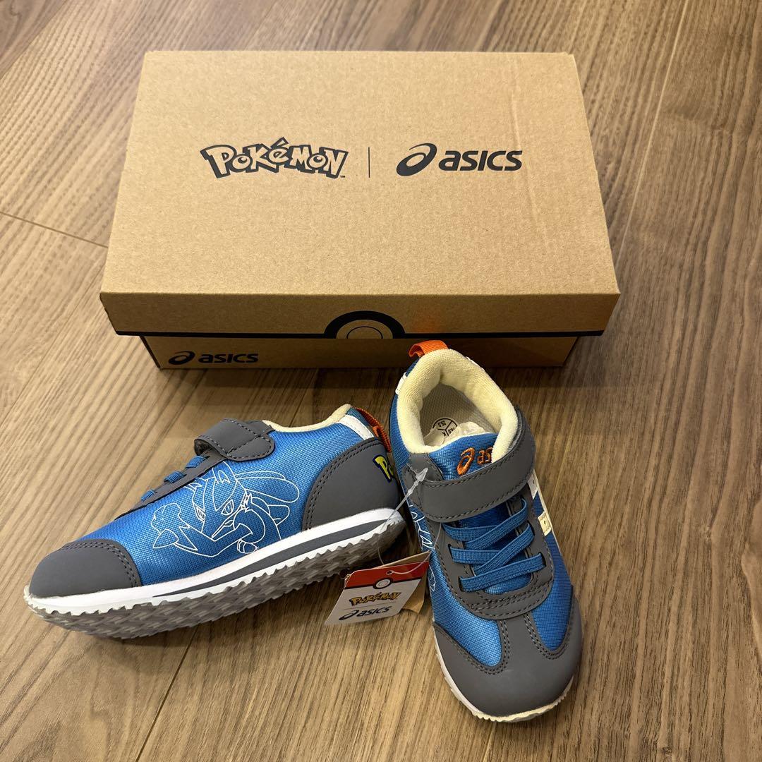 asics ルカリオ　ポケモンコラボスニーカー16cm