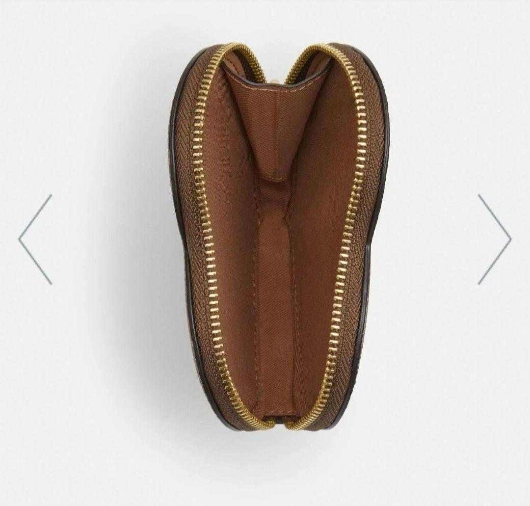 COACH コーチ ハートコインケース シグネチャーキャンバス チェリープリント