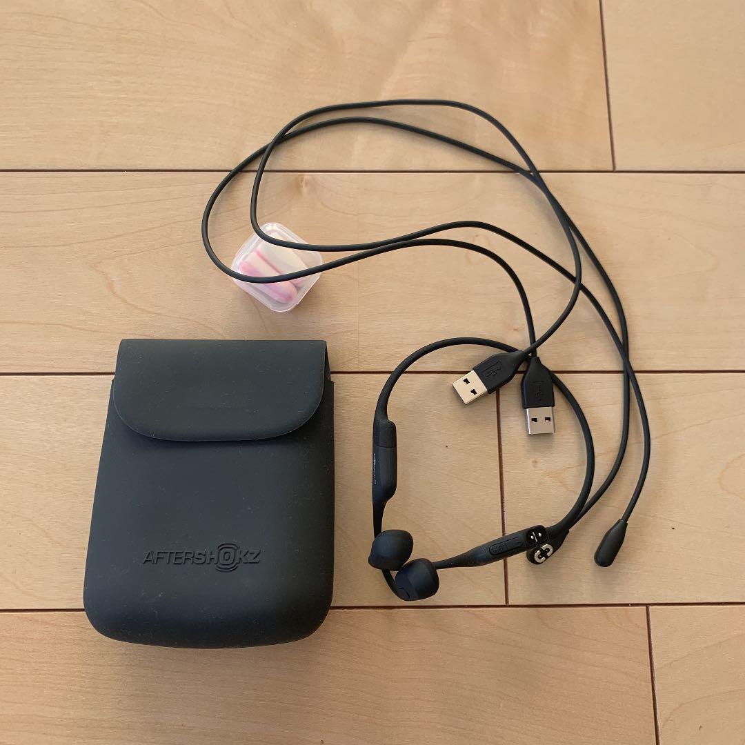 専用 AFTERSHOKZ AEROPEX COSMIC BLACK p3MvC-m68007442450 好評在庫あ