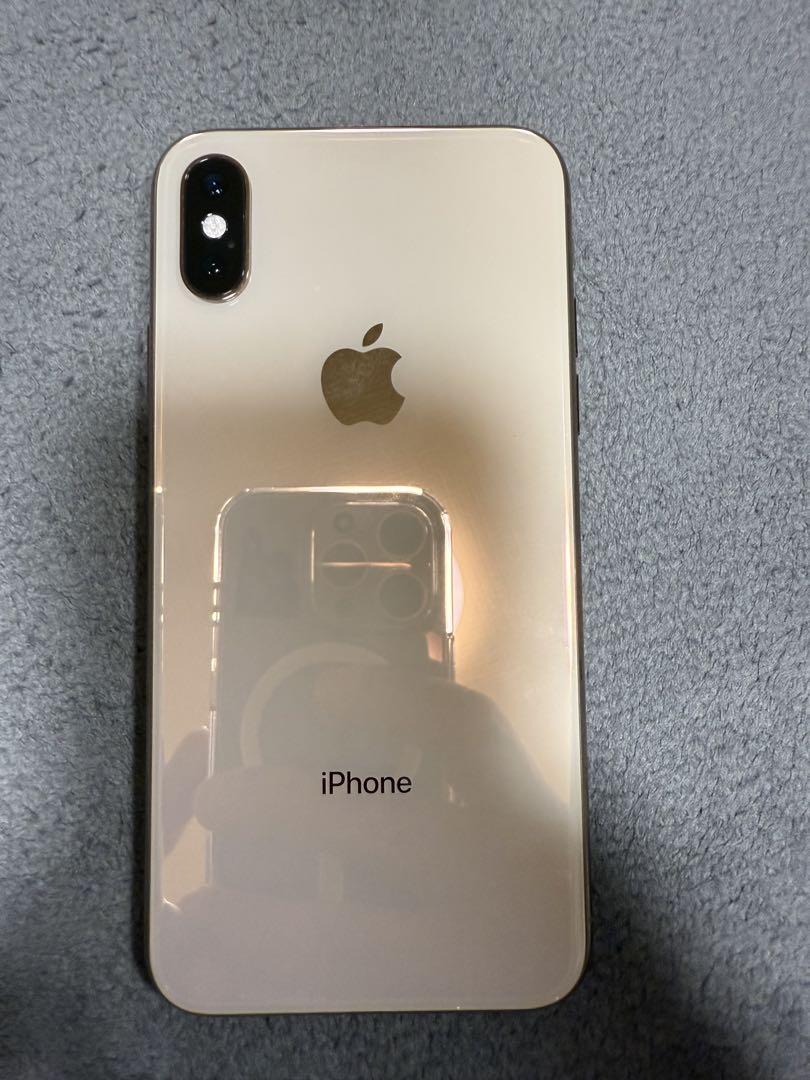 iPhone XS ゴールド256GB ゴールド SIMフリー - メルカリ
