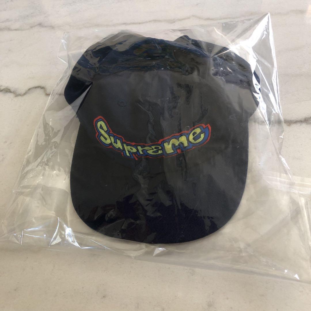 【ステッカー付き】Supreme シュプリーム キャップ ブラック キャップ シュプリーム ステッカー付き