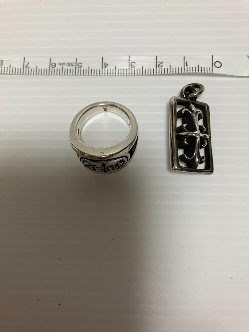 A＆G　リング（15号）　ペンダントトップ　セット
