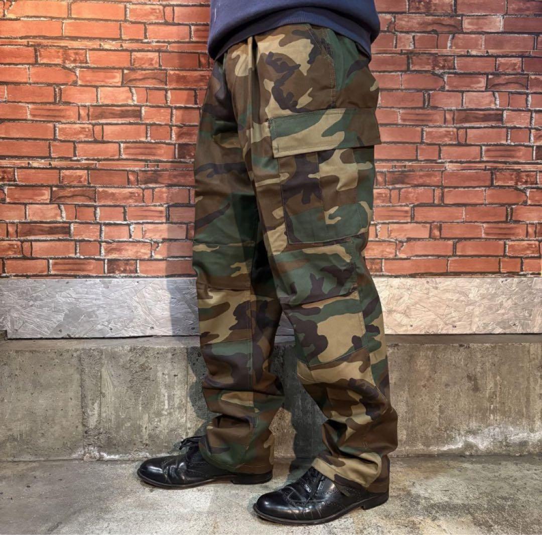 新品未使用ROTHCO BDU カーゴパンツ ウッドランドカモ ミリタリー 迷彩