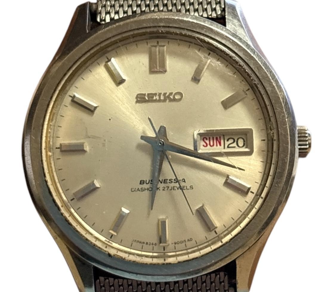SEIKO セイコー　ビジネスエース　8346-9000　27石　自動巻 稼働品
