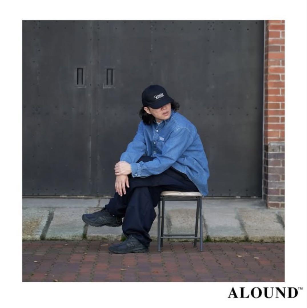 ALOUND 24aw tapered baker pants navy xl