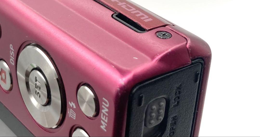 【完動品】CASIO EXILIM EX-ZR410 HS レッド 動作確認済 完動品】CASIO EXILIM EX-ZR410 HS レッド 動作確認済