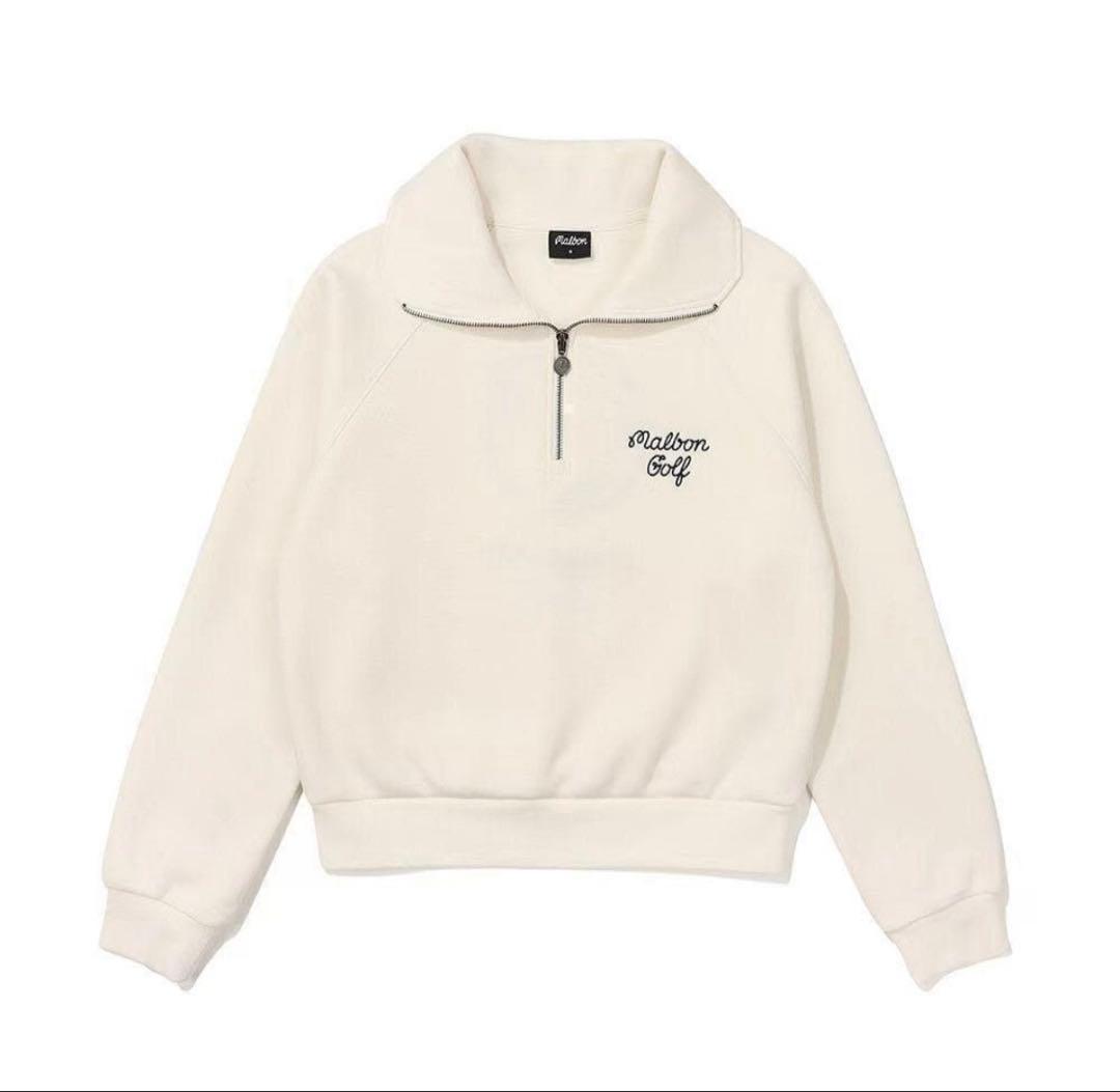 M クリーム マルボンゴルフ MALBON GOLF ウエア M クリーム マルボンゴルフ MALBON GOLF ウエア