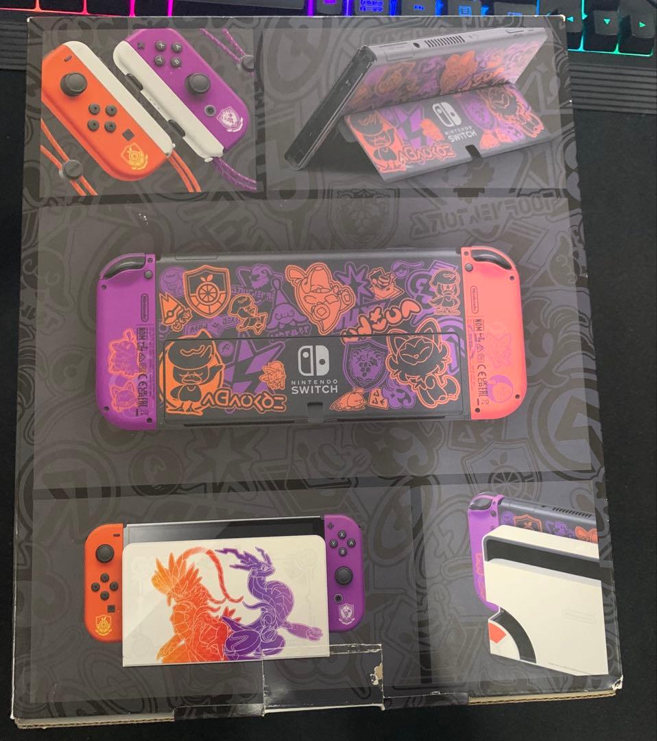 Nintendo Switch 有機EL スカーレット・バイオレットエディション