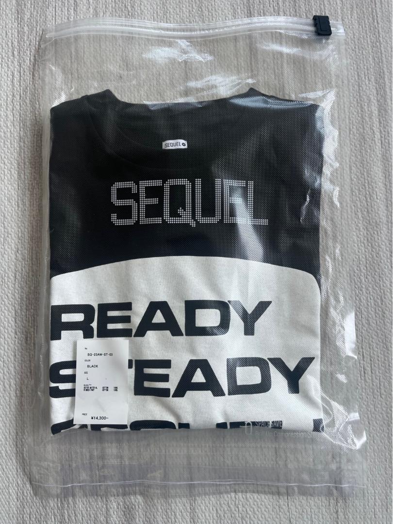 新品 定価14300円 シークエル SEQUEL Tシャツ SIZE Ｌ