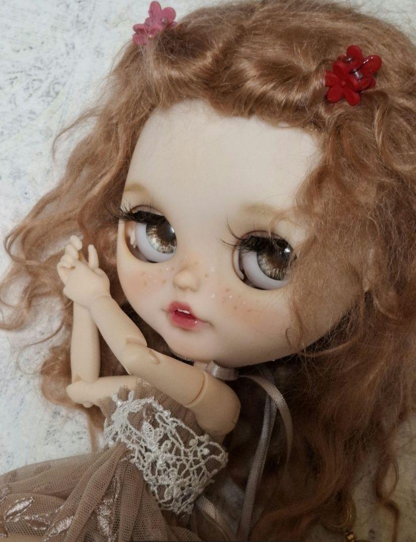 ♥️ご予約11/27♥️アイシードール　モヘアウイッグのベビードレスちゃん！